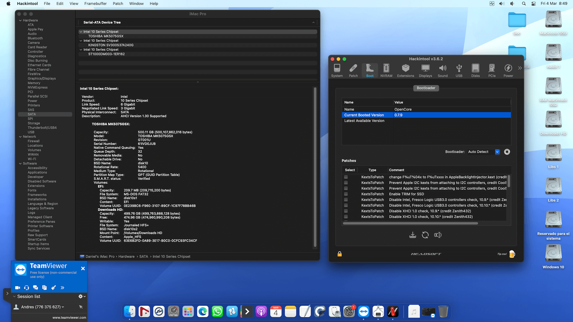 Dell Precision T5810 Desktop Workstation 2nd [Intel X99 + Intel Xeon E5 1607 v3 + Radeon Pro WX 3200]   OpenCore 8